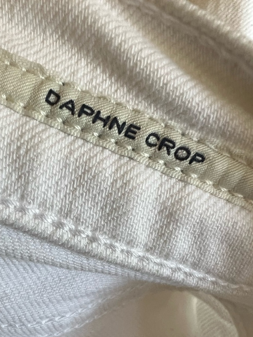 Citizens of Humanity Daphne Crop White 30 Premium Vintage Denim - Picture 6 of 15